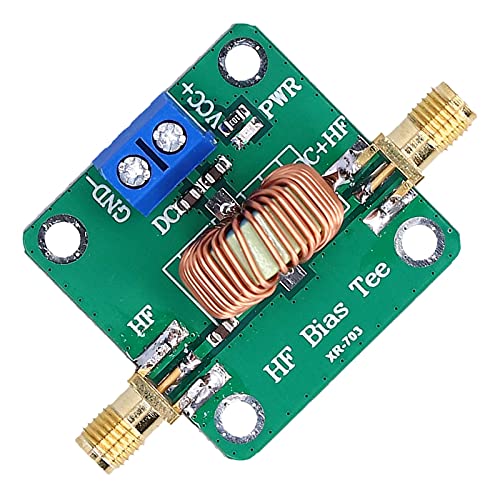 Rf Bias Tee Module Eujgoov 0.2‑180Mhz Frequency Dc Feeder Signal Filter With Sma-K Connector For Radio Antenna #TOP7
