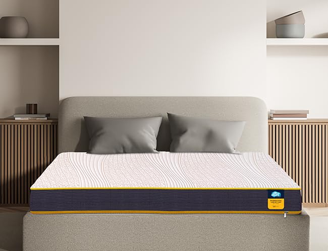 Image of Centuary Mattresses Sleepables Reversible Dual Comfort Firm and Soft High Resilience Foam 8 inch Single Mattress (72x35x8)