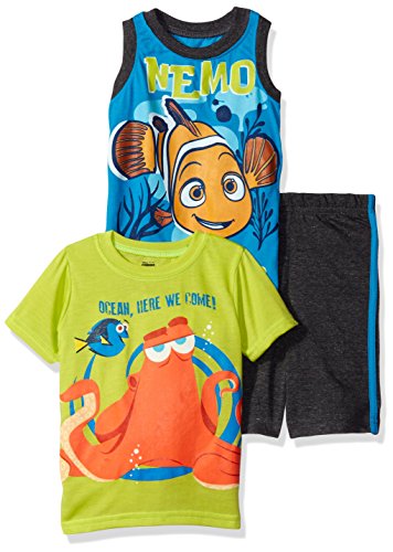 Disney Boys 3 Piece Finding Dory Short Set