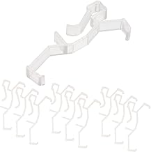 IMIKEYA 30 Peças Cortina Decoração Cabide De Filme Persianas Verticais Persianas De Papel Sem Fio Para Janelas Persianas E Persianas Persianas Sem Fio Para Janelas Tapeçaria De Plástico