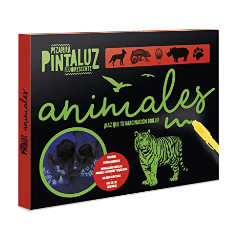 PIZARRA PINTALUZ FLUORESCENTE - ANIMALES