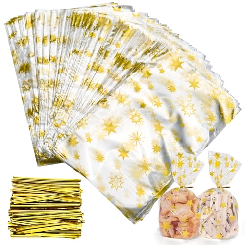 Faburo 120 Stück Plätzchentüten, 23 x 14 cm Kekstüten,...