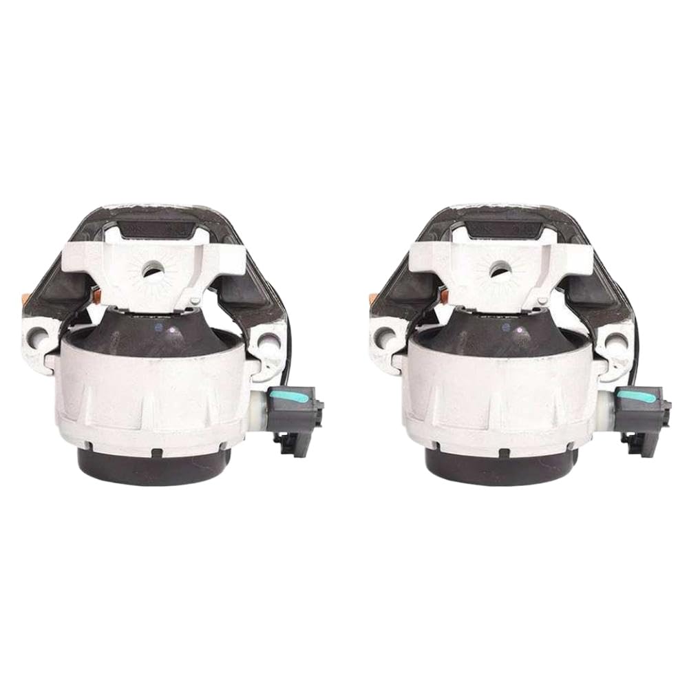 Forgediy Onecolor Engine Motor Mounts With Wiring Harness - Left And Right Set Compatible With A6 A7 3.0L V6 Automatic Transmission (Replaces 4G0199381nt, 4G0199381le, 4G0199381h, 4G0199381kh)