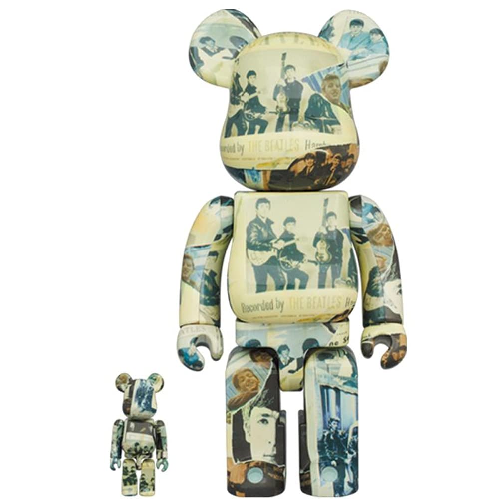 Juego de 400% y 100% Bearbrick – The Beatles (antología) : Amazon