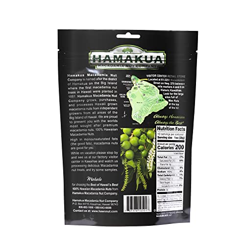 Hamakua Macadamia Nuts - Lightly Salted - Hawaiian Grown Dry Roasted Half and Whole Macadamias with Salt - Natural Eco-Friendly Large Macadamia Nuts - Thumbnail 7