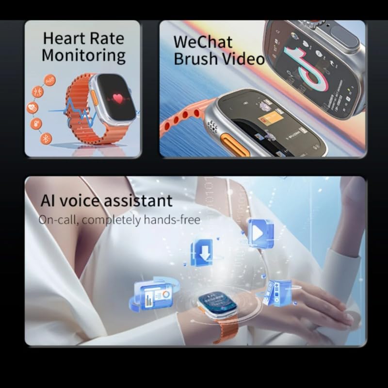 Recopilación de smartwatch con camara los más recomendados. 6 smartwatch con camara marca XINDDAA (3)