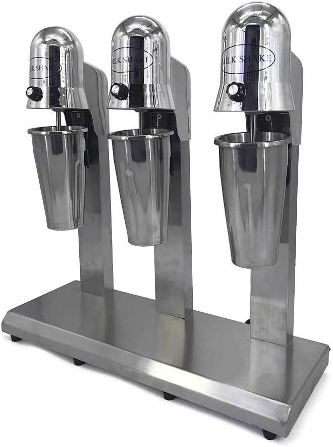 Commercial Three Head Drink Mixer Stainless Steel Milk Shake Machine for Drink Mixer 110V (three Head)