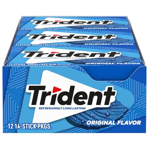 25% coupon - Trident Sugar-Free Chewing Gum, Several flavors, 168 Pieces