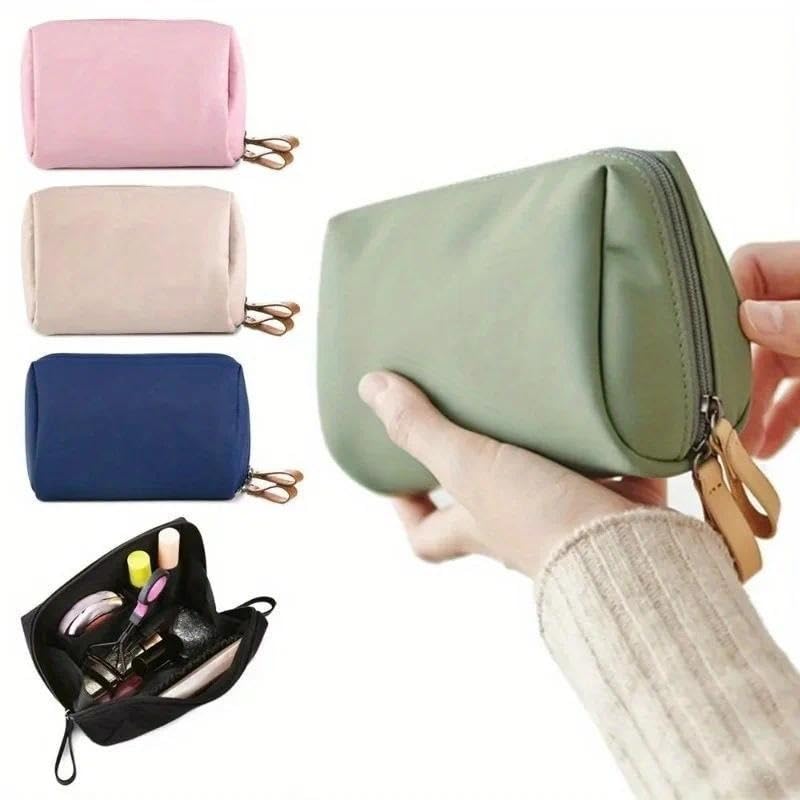 borsa per trucchi Piccola borsa for il trucco da borsa, portatile, impermeabile, for cosmetici, da viaggio, for donne e ragazze, articoli essenziali da viaggio uomo(Navy)