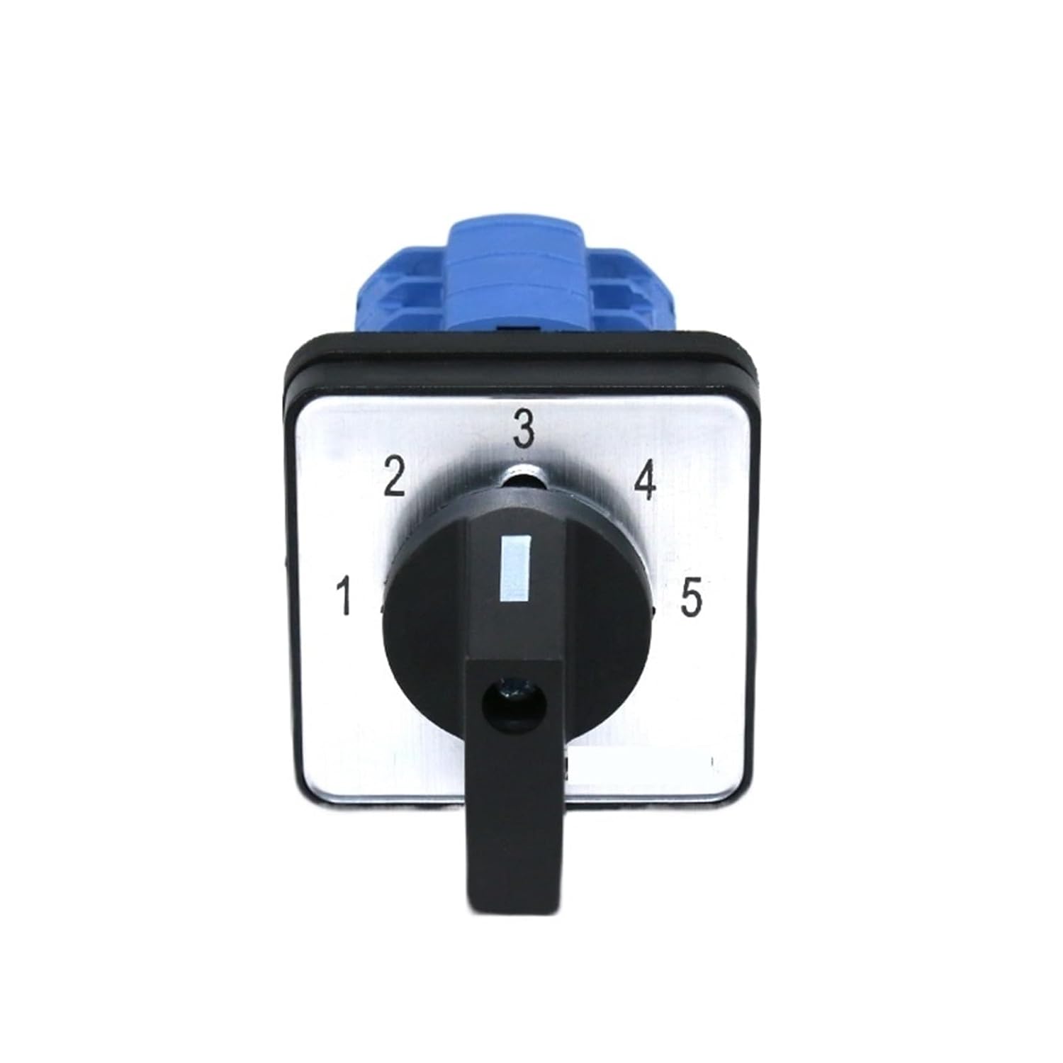 SZW26/LW26-20 48X48 mm Panel Mounted 660V 20A 1-2-3-4-5 3 Phase 12 Terminals 5 Position Changeover Selector Cam Switch