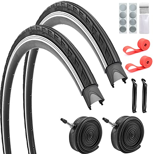 SIMEIQI 700x23C 700x35C [hoCN^C Ci[`[u2{t ou o[2 ڒ܂Ȃpb`8Lbg ܂肽ݎ]ԃ^C (700x25 30TPI)