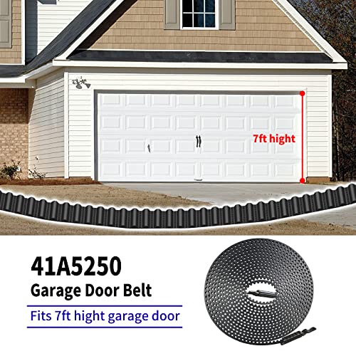41A5250 Garage Door Drive Belt, Fit for 7ft Liftmaster Chamberlain Garage Door Opener (41A5250 Garage Drive Belt for 7' High Door)