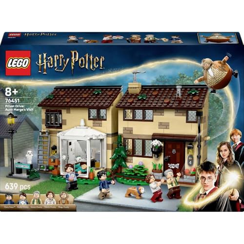 LEGO 76451 Chemin de Troène Harry Potter : visite de tante Magdas