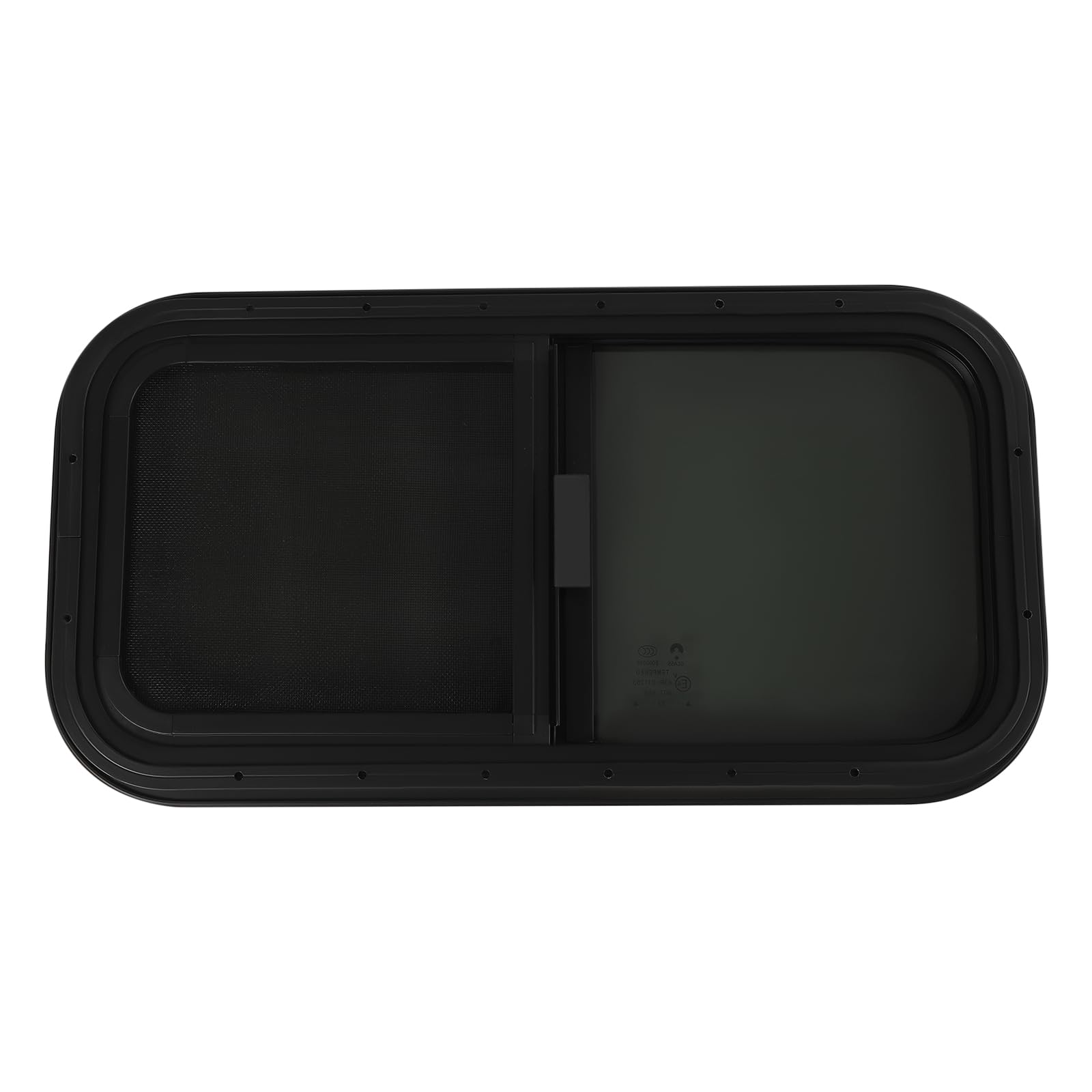 Finestra per camper con zanzariera 600x300 mm, finestra scorrevole arrotondata, finestra per camper, finestra per roulotte, finestra scorrevole per camper, finestra RV per camper, veicoli