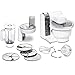 Bosch MUM48020DE Küchenmaschine 600 W, 3,9 L, Durchlaufschnitzler, Mixer-Aufsatz, weiß