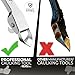 KLRStec Professional Caulking Tool [100% Stainless Steel] 4 in 1 Caulk Remover Tool Kit - Grout Remover and Finishing Tool – Professional Multitool for perfect Silicone Joints DIY Sealer and Scraper