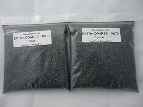 Extra Coarse 46/70 Silicon Carbide Grit -2 lbs.