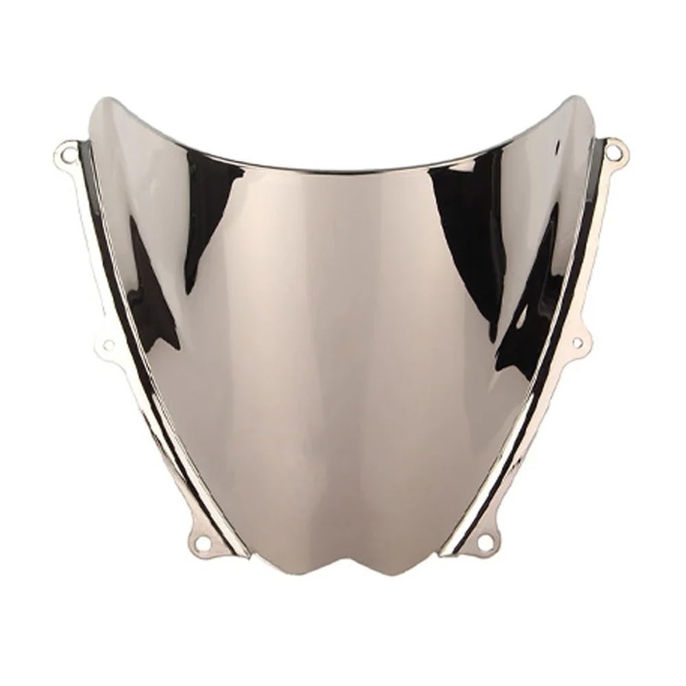 NLNGNZBZTP Windscreen Windscreen Windshield For Suzuki For GSX-R1000 For GSXR1000 For GSXR 1000 K7 2007 2008 Screen Deflector Protector Motorcycle Accessories(Silver)