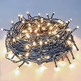 SUCCUL イルミネーション 屋外 防水 LED イルミネーションライト クリスマス ライト 20m 200球 連結可 ストリングライト