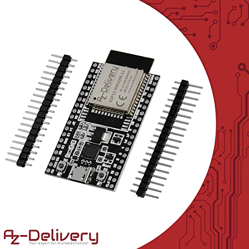 AZDelivery 3 x ESP-32 Dev Kit C V4 Ongeoldeerde Versie compatibel met Arduino Inclusief E-Book! - Afbeelding 5
