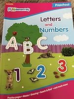 Preschool Letters and Numbers 1628853034 Book Cover