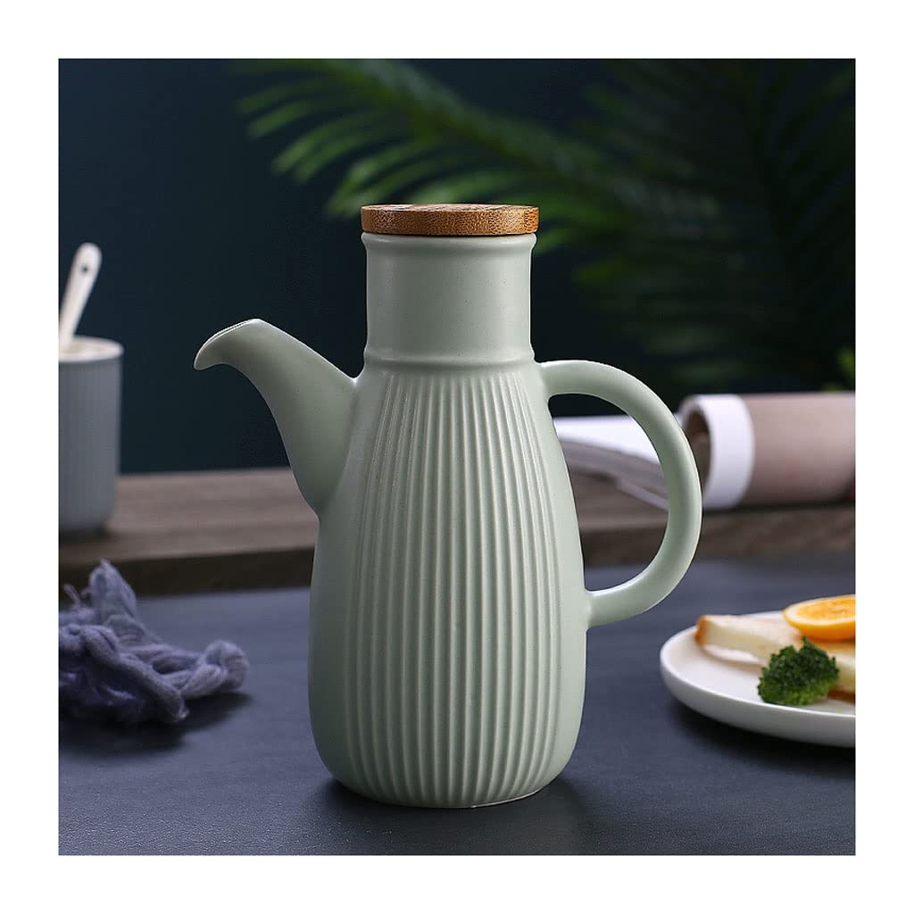 Bouteille d'huile de cuisson TUSUOD distributeur de vinaigre en céramique