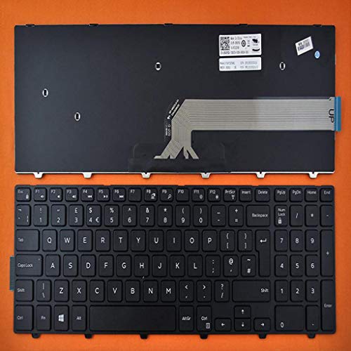 gazechimp Teclado De Substituição Para Laptop Dell Para Dell Inspiron 15-5000 Series
