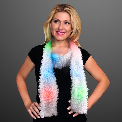 Light Up LED Scarf with Multicolor Lights
