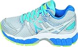 ASICS Women's Gel-Nimbus 16 Running Shoe,Lightning/White/Turquoise,6 M US