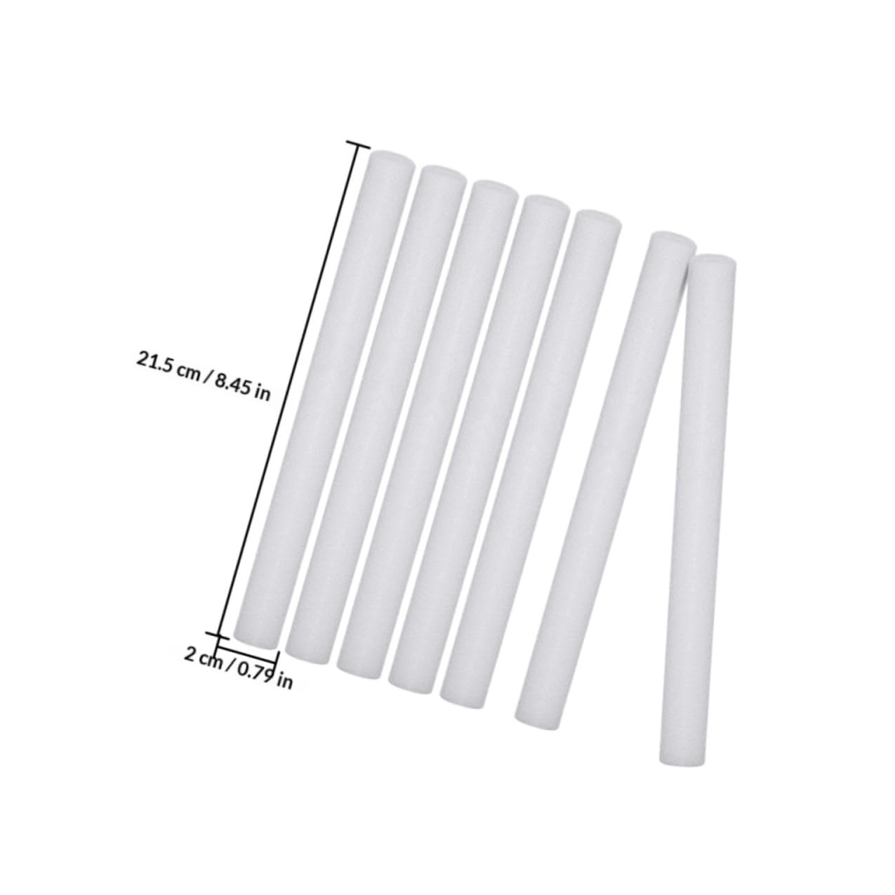 25 Piezas de Varillas de Espuma Ajustables para Fundas de Sofá, Resistentes Deformación, para Sujetar Cubre Sofá en Decoración del Hogar