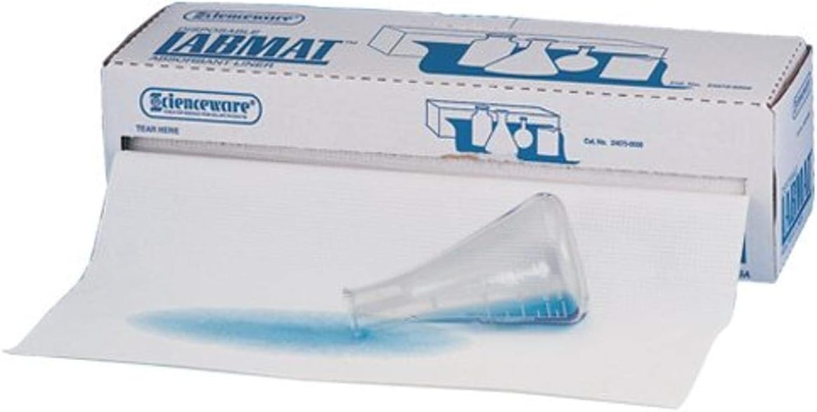 sp scienceware Bel-Art Labmat Bench Liner; 50 Feet, White (F24675-0000)
