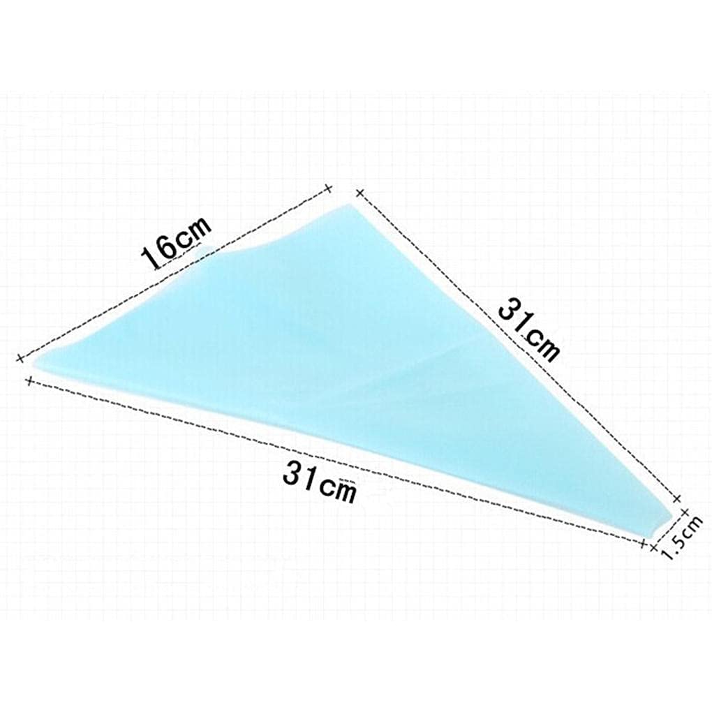 Baking Set 35 cm- Professional Reusable Silicone Icing/Piping Bag for Cake/Pastry/Cupcake Decorating (Nozzle Not Include) 2