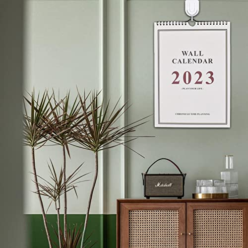 Calendrier Mural 2022-2023, Calendrier Mural De Septembre 2022 À Décembre 2023, Calendrier Mural 2022-2023 avec Crochet De Suspension, Planificateur Mensuel avec Crochet De Suspension, pour L'école De Cover