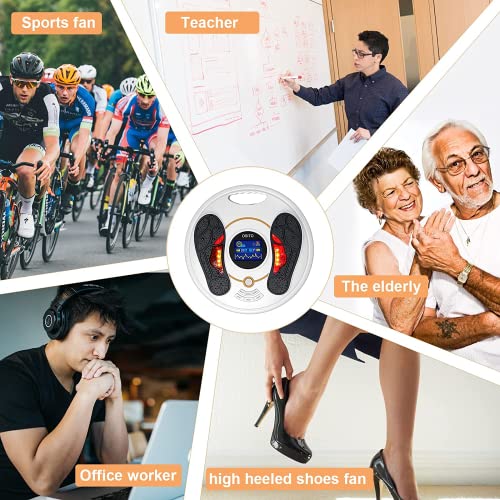 OSITO Medic Durchblutungs Stimulator für Füße und Bein, Mit 4 Gel-Pads Im ganzen Körper wird die Durchblutung verbessert. Lindert Schmerzen und entspannt die Muskeln, weihnachtsgeschenke für eltern. - Image 7