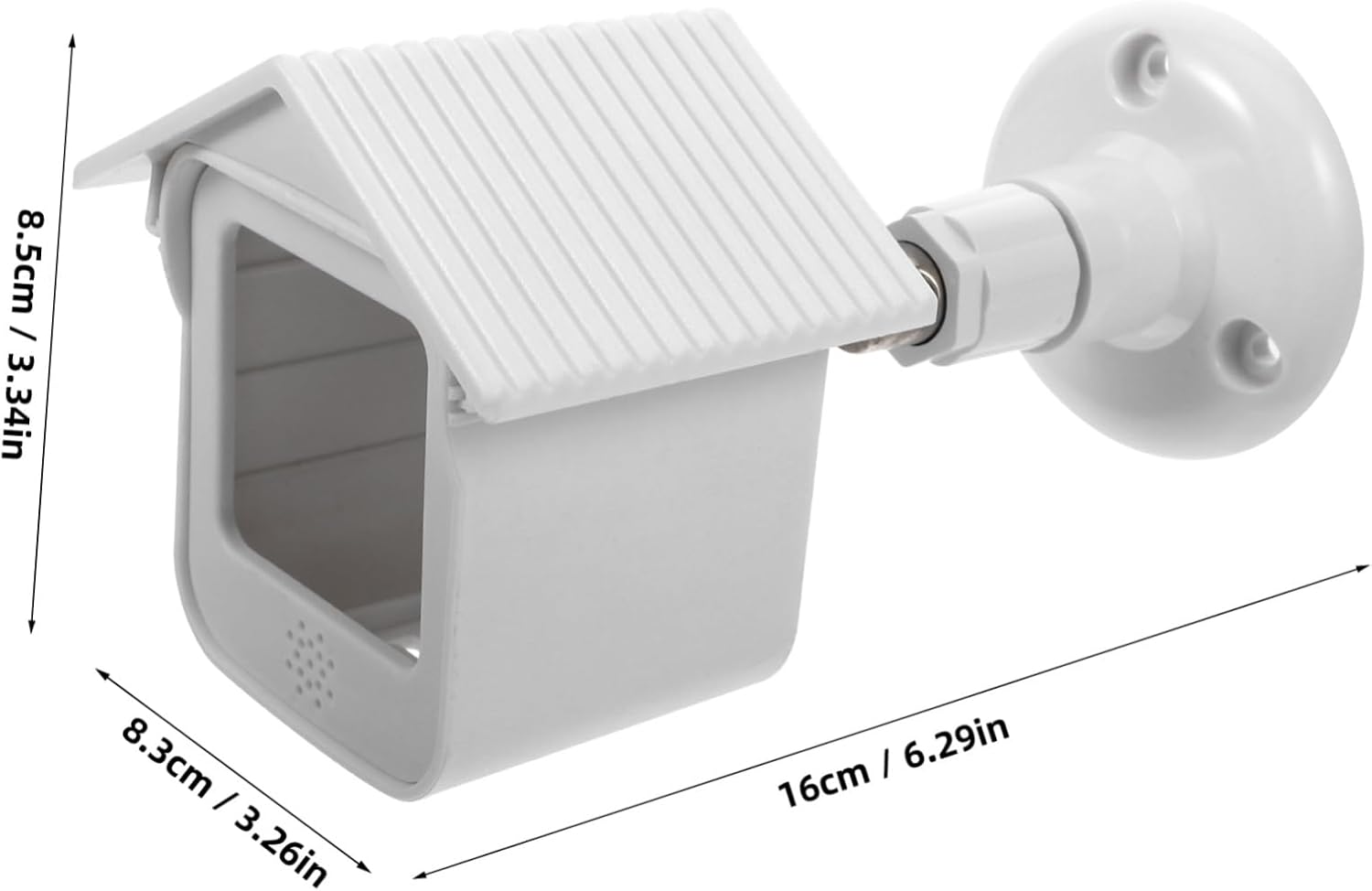 1Set Outdoor Camera Cover Protective Case for Cam Lightweight and Easy to Install Material for All Weather Conditions