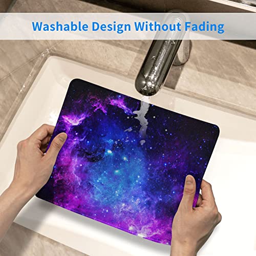 Bzu Galaxy Mouse Pad With Stitched Edge,Personalized Design Galaxy Computer Mouse Pad, Washable Non-Slip Rubber Gaming Mouse Pads, Office Home Personalized Mousepad 10 X 8 Inch #TOP5