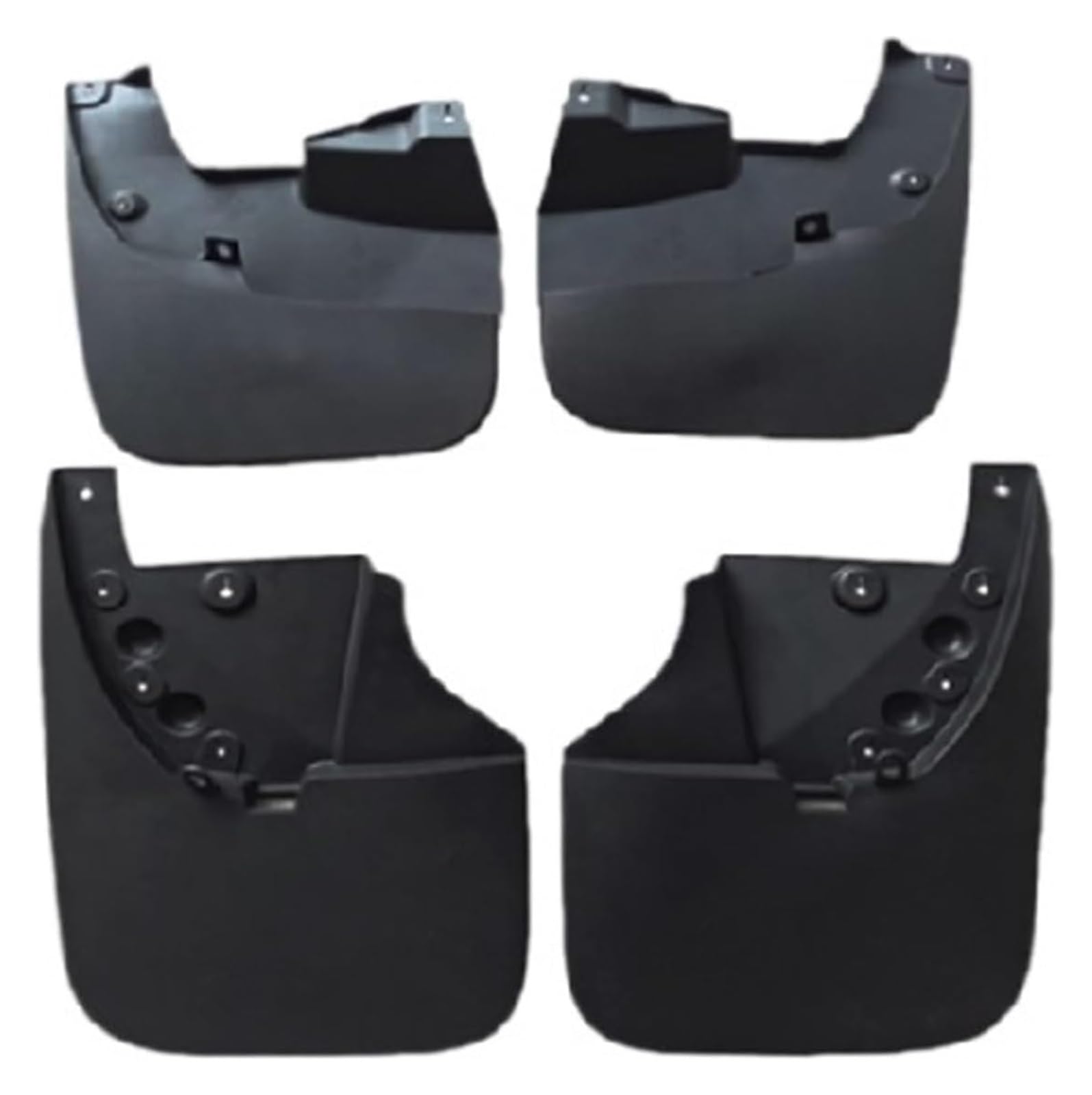 Guardabarros coche para Toyota Tundra: juego delantero y trasero de 4 piezas 5