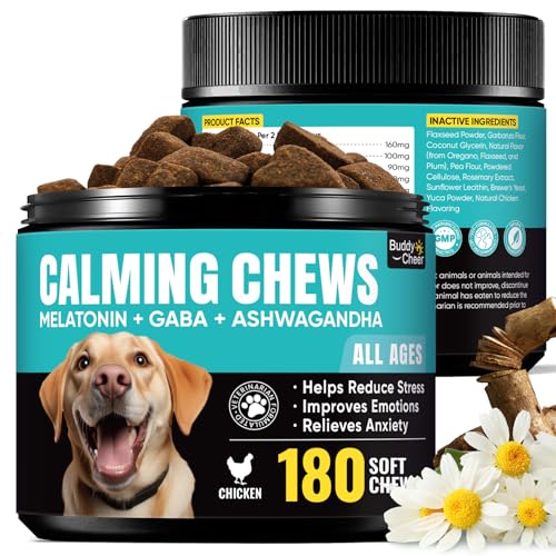 BuddyCheer Soothing Dog Chews – Fast Acting & Gentle Relief