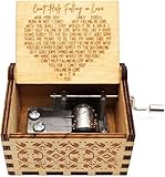 CAMKONG Birthday Gifts for Wife Girlfriend, Can't Help Falling In Love Music Box, Gifts For Husband Wife Wedding Gift Valentines Day