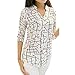 Produktbild IZHH Frauen/Damen Mode Gestreift Drucken V-Ausschnitt Oberteile Kostüm Tops Lange Ärmel Shirt Einfach Sweater Lose Pullover Täglich Büro Party Beiläufig Tuniken Bluse Herbst Winter 2018