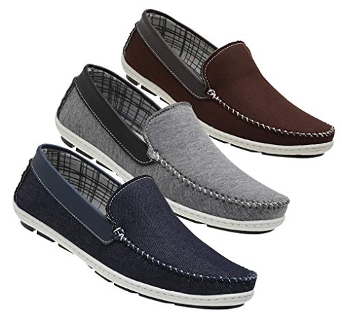 Kit 3 Pares Mocassim Sapatilha Confort, 39