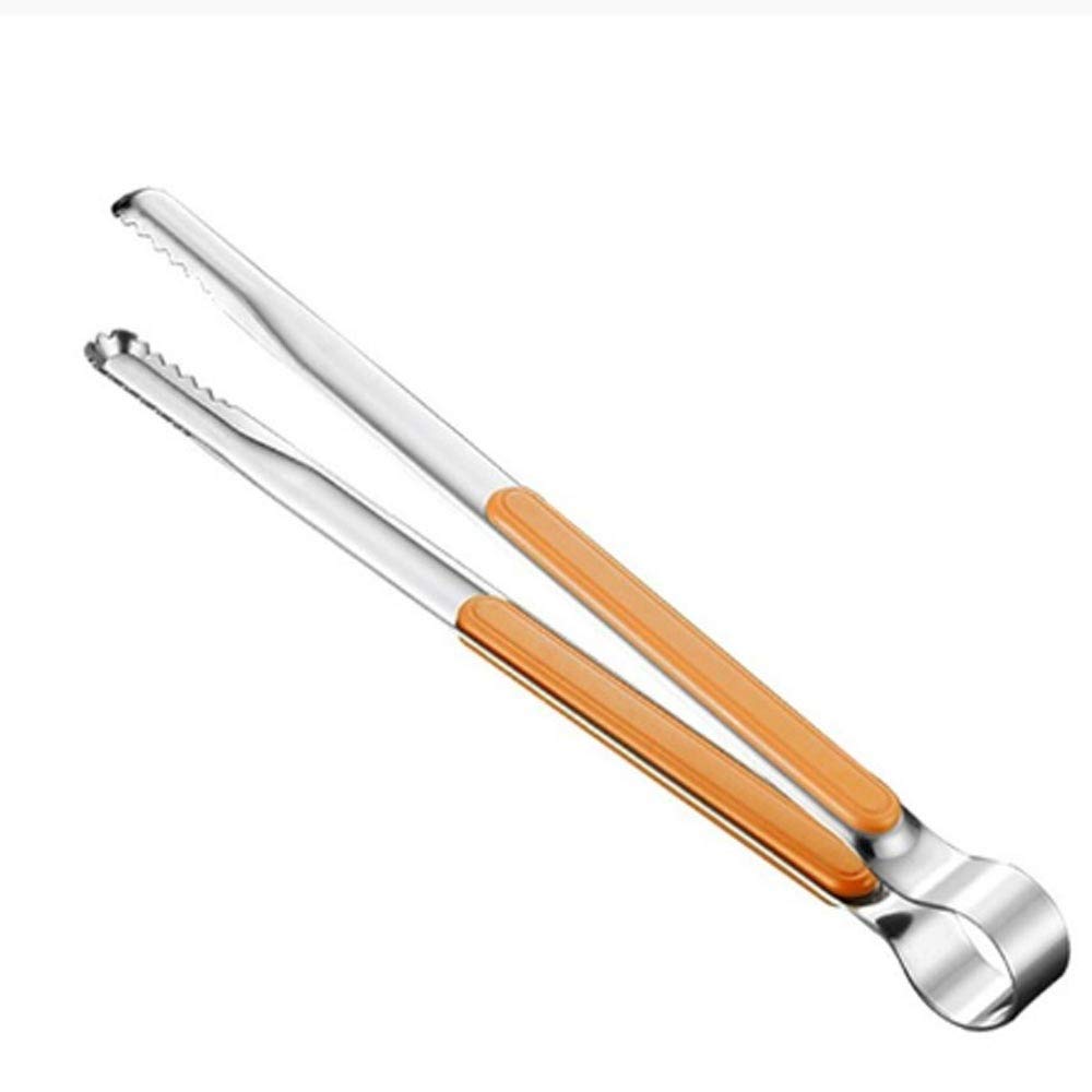 RajoNN Pinzas de Silicona para Alimentos, Pinzas de Cocina de Acero Inoxidable, Pinzas de Cocina Antideslizantes de Silicona, Herramientas para Barbacoa, Accesorios de Cocina