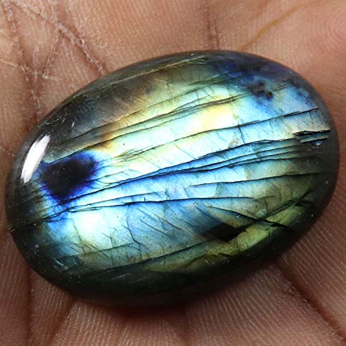 Cabochon labradorite naturelle sans fissure pour sertissage réussi