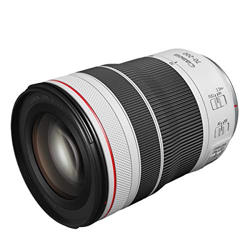 Canon RF70-200mm F4 L is USM Lens, Telephoto Zoom Lens, Compatible with EOS R Series Mirrorless Cameras, White