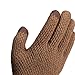Winter Warm Gloves Solid Color Fashion Elastic Stretchy Thermal Knit Fleece Lined Gloves Mittens for Cold Weather (Khaki, One Size)