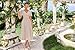 GRACE KARIN Damen Basic Sommerkleid mit Cape Ärmel Sommer Boho Wickelkleid Strandkleid Casual Elegant Strandkleid Aprikose XL