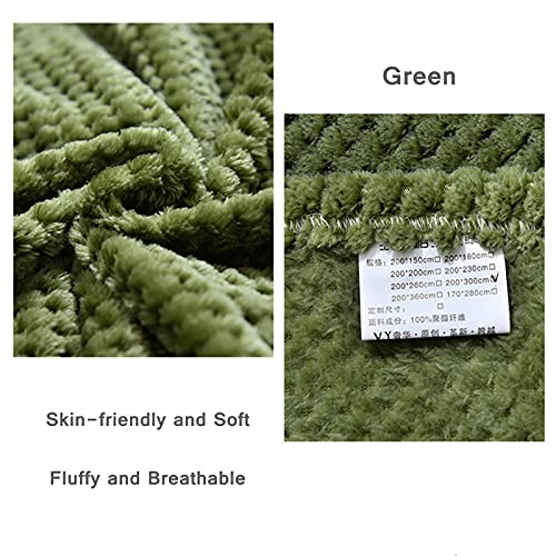 Housse de coussin verte 45x45 cm lot de 2 douce et moelleuse