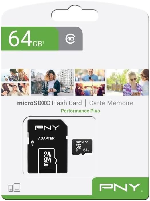 Performance Plus microSDXC card 64GB Class 10