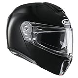 Integrierte Sonnenvisier : Ja HJC Motorradhelm RPHA 90 Semi Mat, Schwarz, Größe L