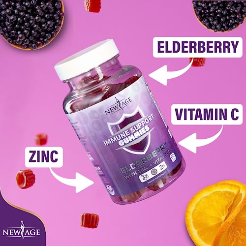 New Age Elderberry Immune Support Gummies